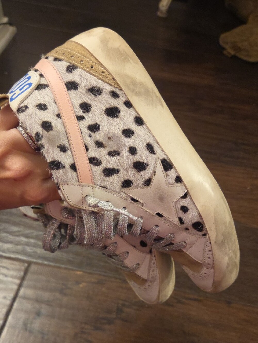 Golden Goose Dalmation Mid Stars-39 - Picture 8 of 14